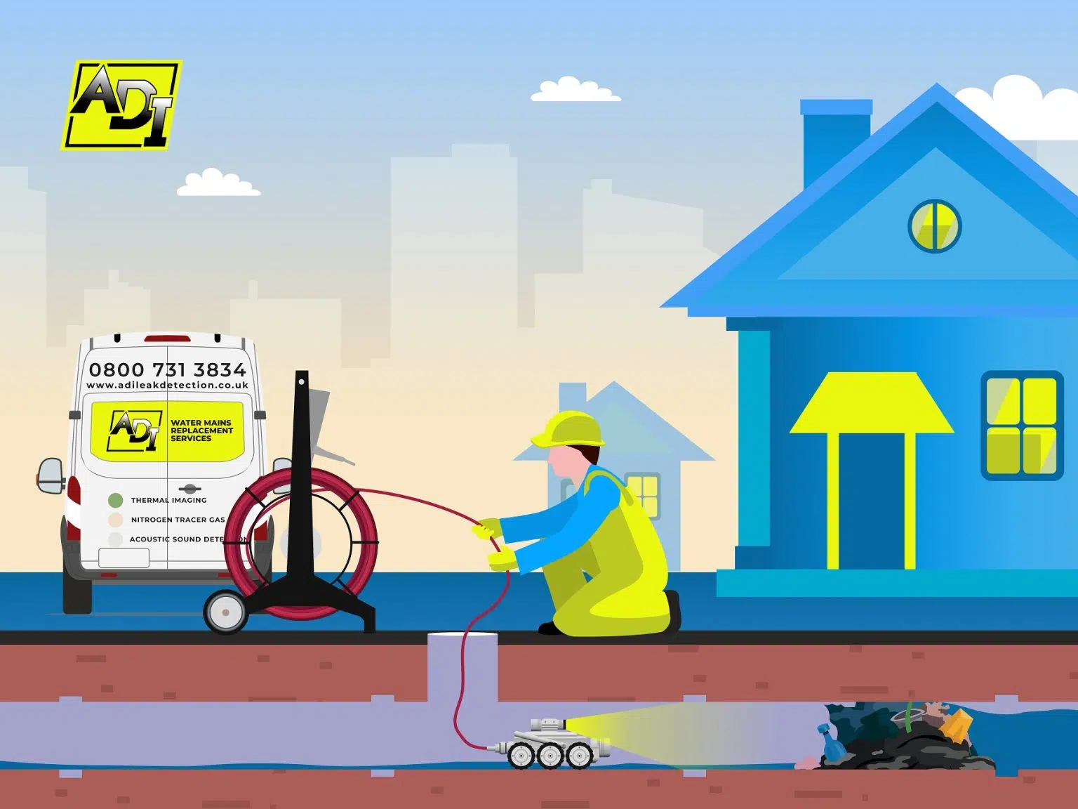 Drainage CCTV Surveys & Investigations Burton-on-Trent